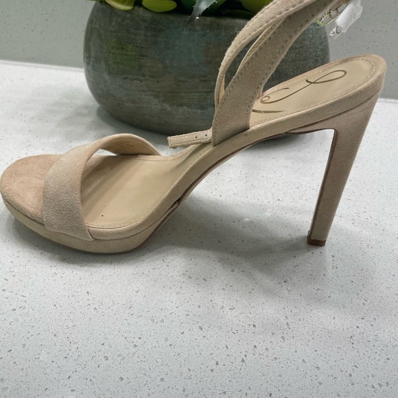 Sam Edelman Suede Sandals in Tan/Light Nude - Picture 2 of 4